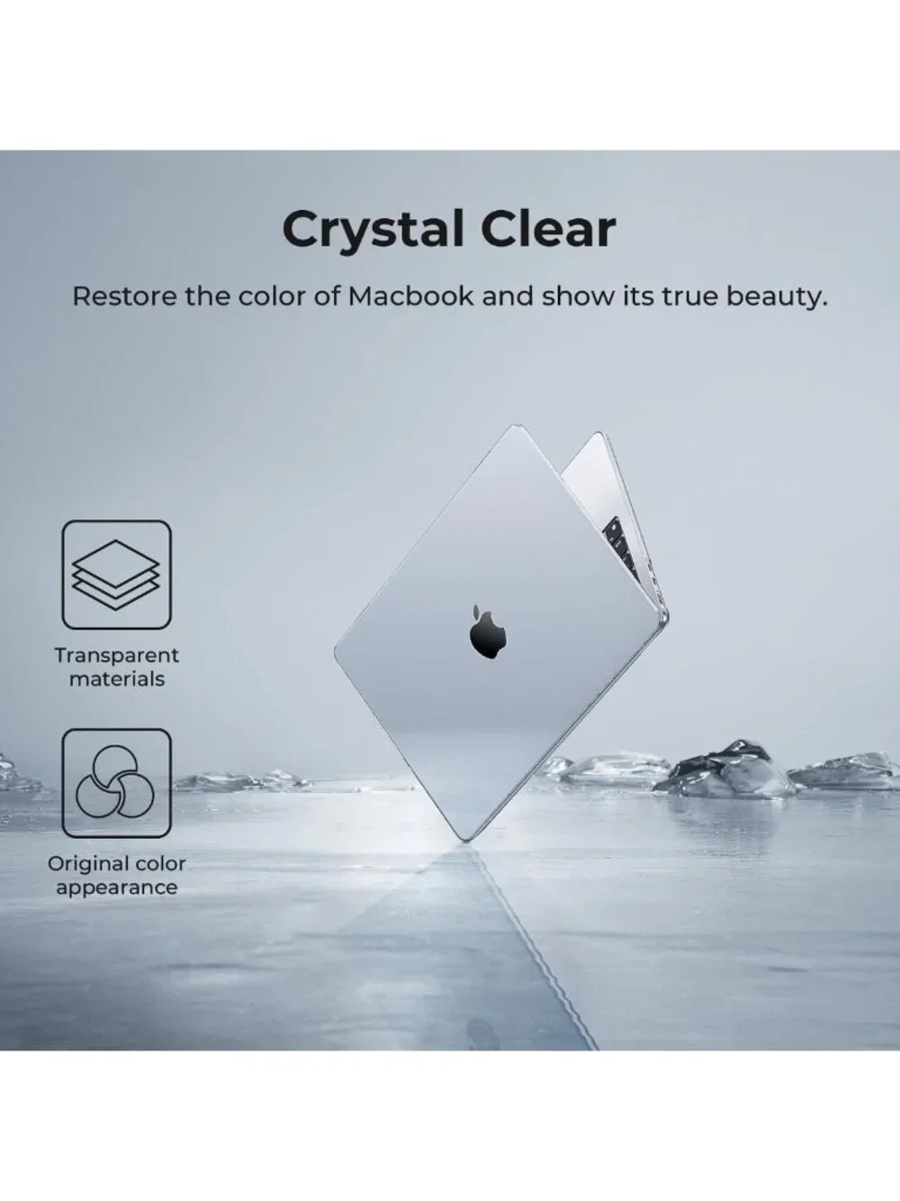 Crystal Clear MacBook Air Case 15